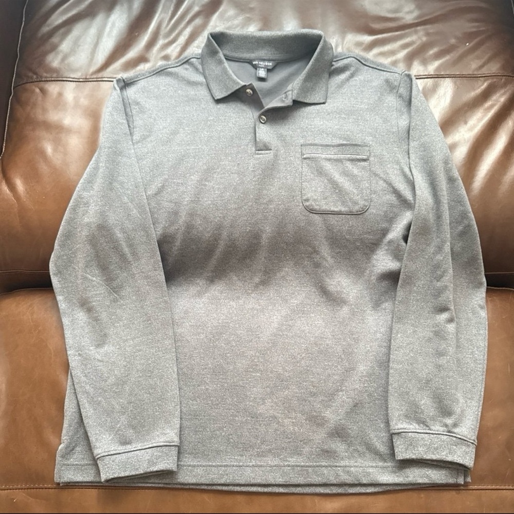 Van Heusen Classic Gray Polo Shirt